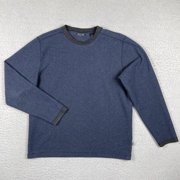 REI Sweatshirt Mens‎ Medium Blue Crewneck Pullover Casual Outdoors Camping Hiker - Picture 1 of 13